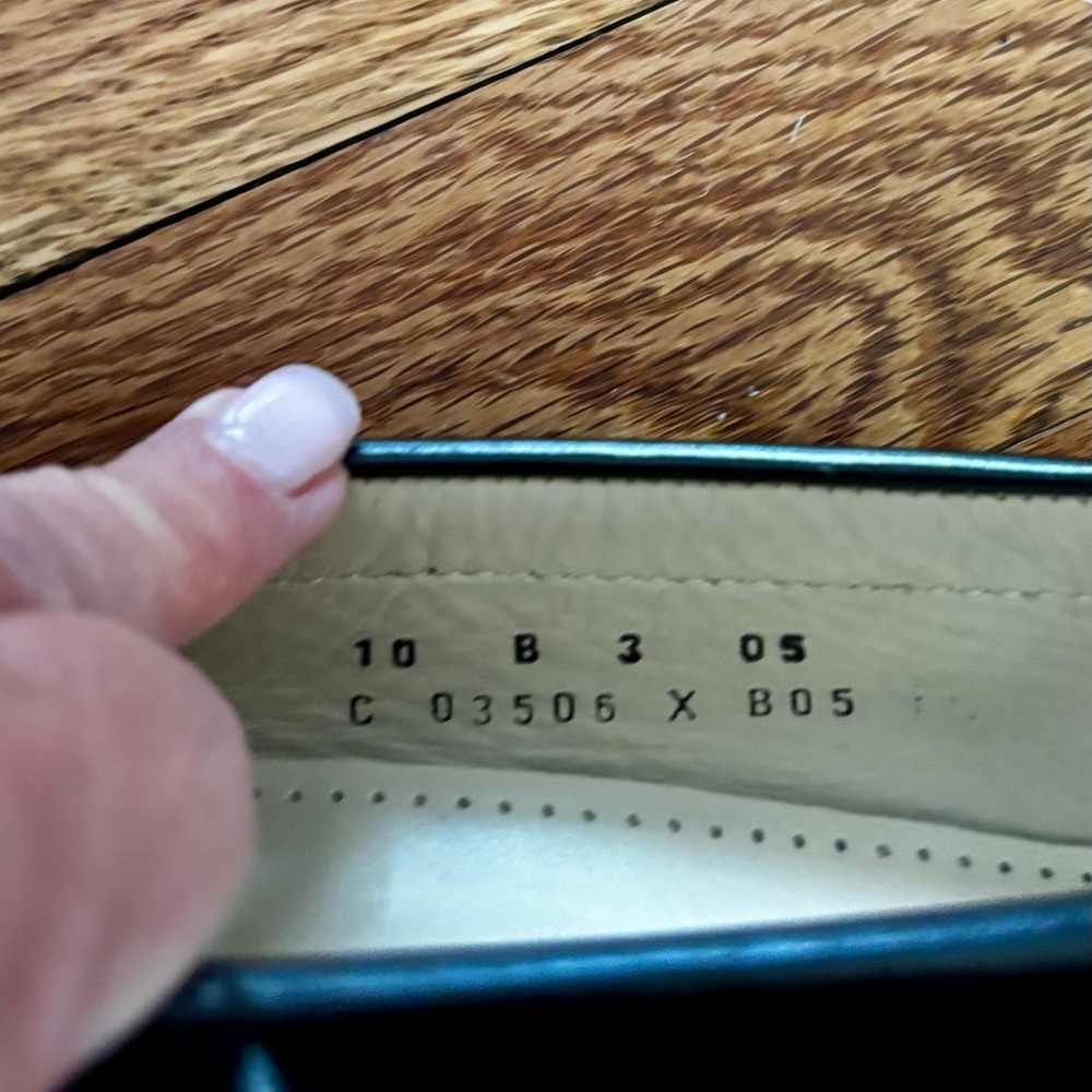 Cole Haan Glossy Black Tassel Loafers - Size 10 - Picture 6 of 9